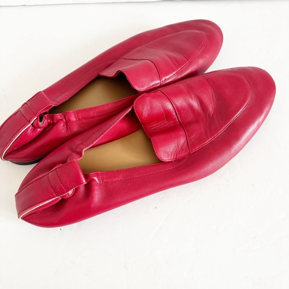 Everlane Shoes - EVERLANE Red leather day Loafers sz. 10.5
